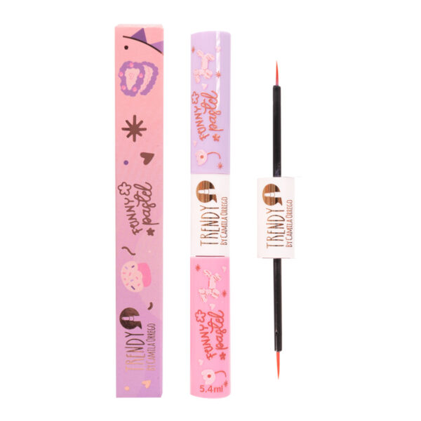 Delineador Doble Matte Funny Trendy