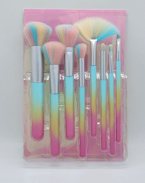 Set De Brochas x 8 Rainbown